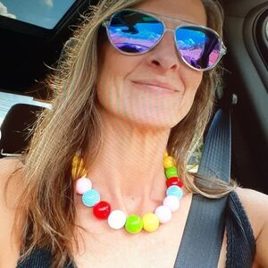 New Harry Styles Colorful Necklace Bracelet Set New‎